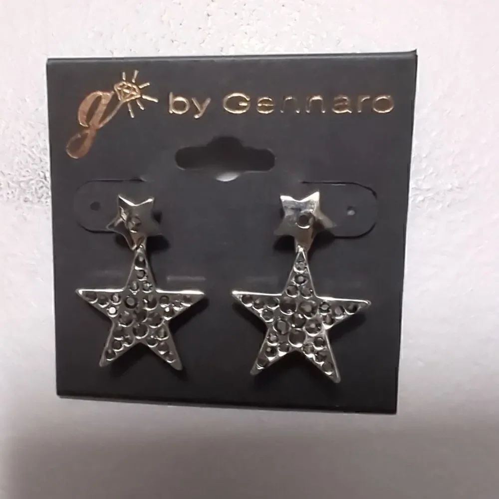 NWT Silver Star Earrings